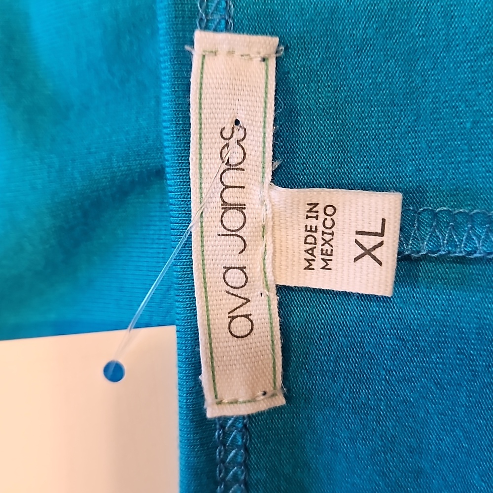 NWT - Teal Ava James Blouse - Picture 9 of 12